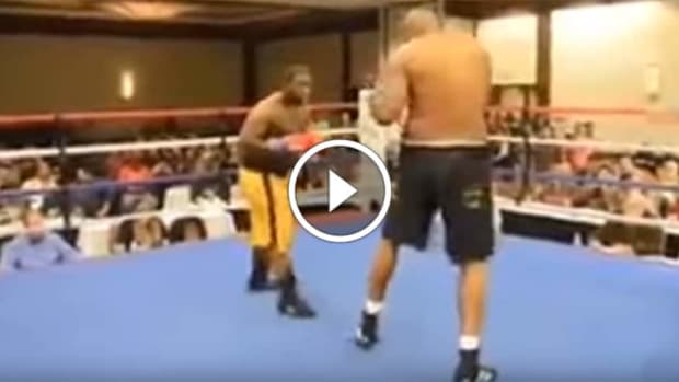 Boxing mismatch ends in surprise KO