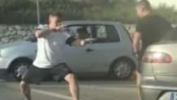 road rage, martial artists