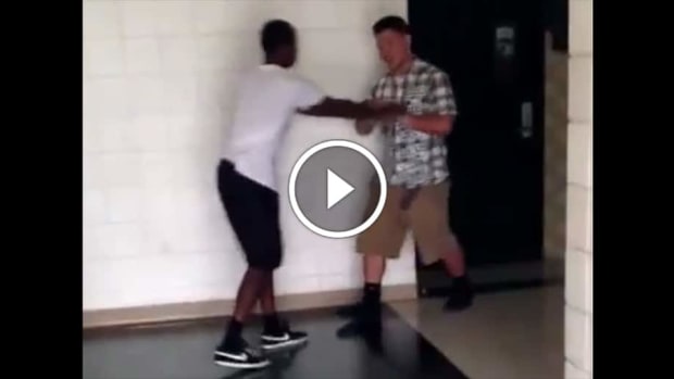School bully gets dealt with QUICKLY