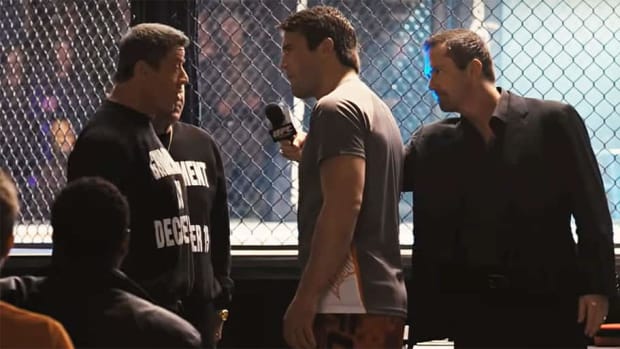 The time Sylvester Stallone knocked out Chael Sonnen in 'Grudge Match'