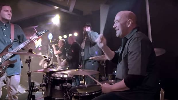 Watch UFC's Dana White play in a death metal band - how did he do?