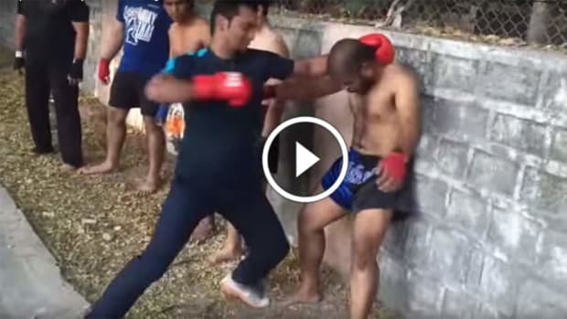One way you should NEVER train Muay Thai (or any martial art)
