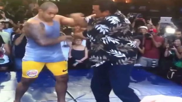 The time Steven Seagal sparred a top UFC fighter