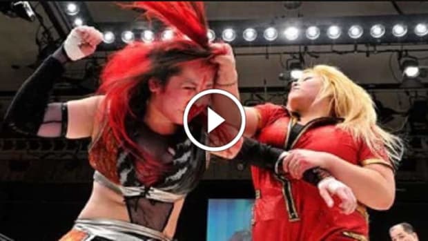 Disturbing footage of pro wrestling bout that turns VERY real
