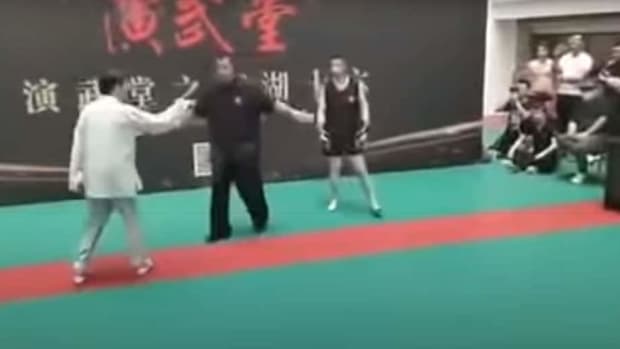 69-year-old Tai-Chi master thinks he can KO Sanda fighter