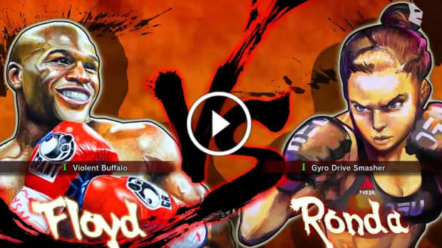 Floyd Mayweather vs. Ronda Rousey - StreetFighter edition