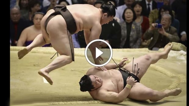 A brief look at giant sumo wrestlers after their careers are over