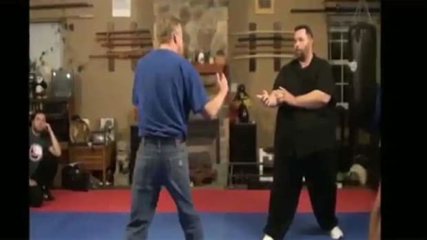 Karate black belt challenges 350-pound Wing Chun instructor at seminar