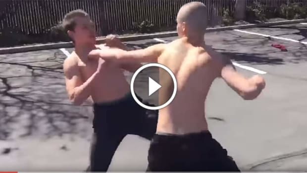 WWE move ends street fight brutally