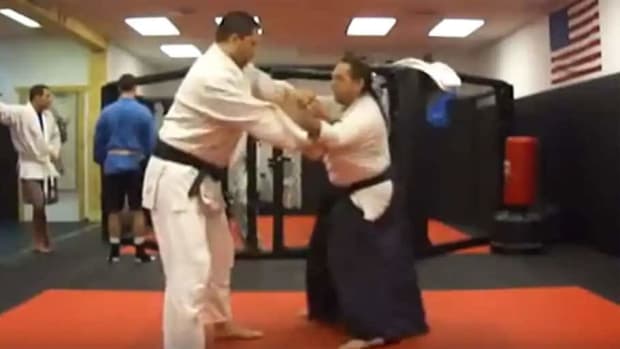 Aikido master finds himself WAY out of his element against Judo black belt