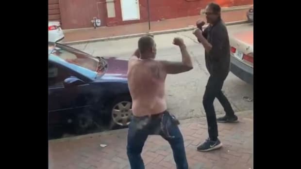 Heated argument turns into painful martial arts lesson