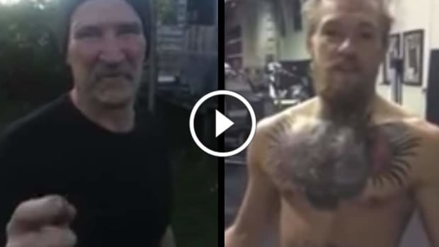 64 year old Irishman challenges Conor McGregor to muscle-ups