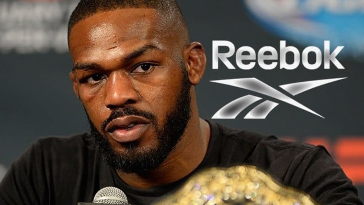 Jon jones reebok cheap