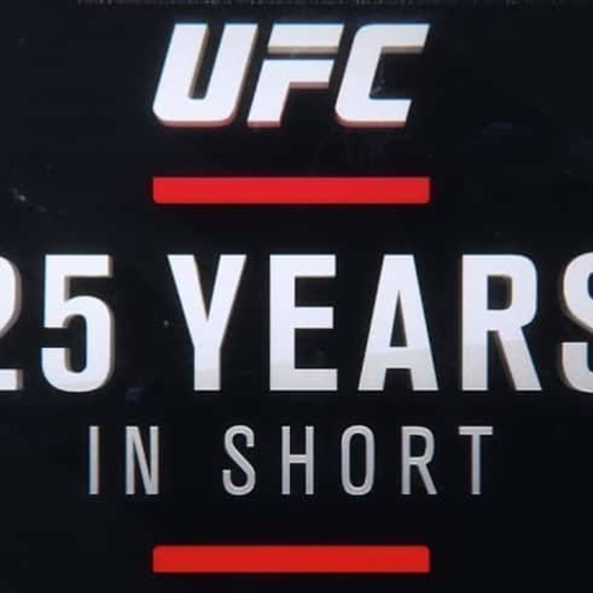 Complete UFC 25 Years in Short series released on YouTube