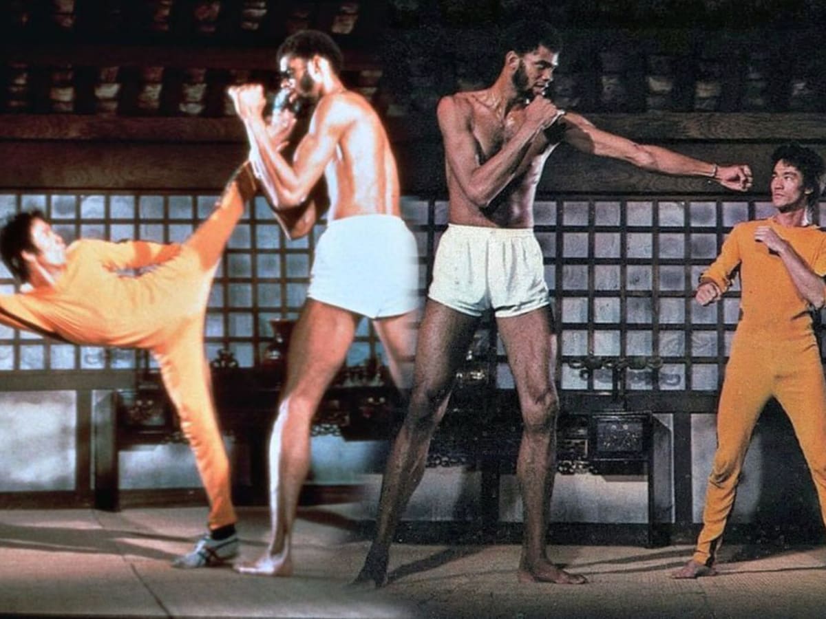 Bruce Lee vs basketball star Kareem Abdul Jabbar - MMA Underground