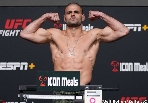 andre fialho ufc on espn 34 official weigh ins