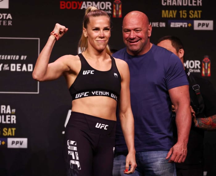 Women’s UFC Poundforpound rankings The bantamweight champion rises