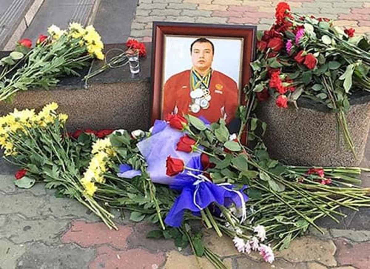 The site of the death of Andrey Drachev