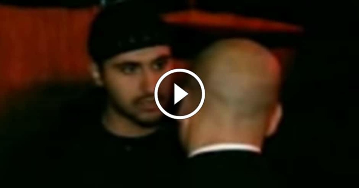 Loudmouth humiliated by bouncer (kickboxing world champion)