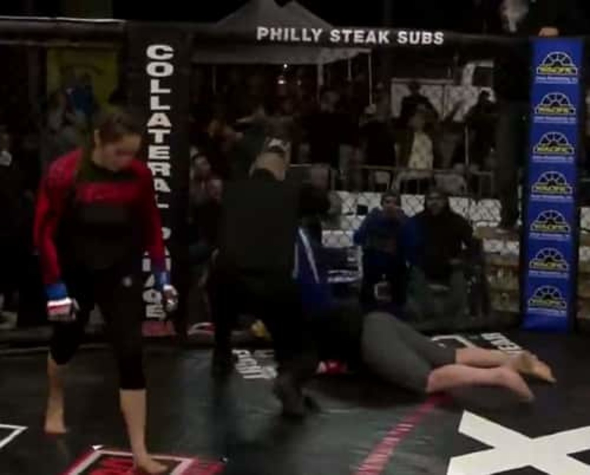 Soccer mom fights pro MMA fighter