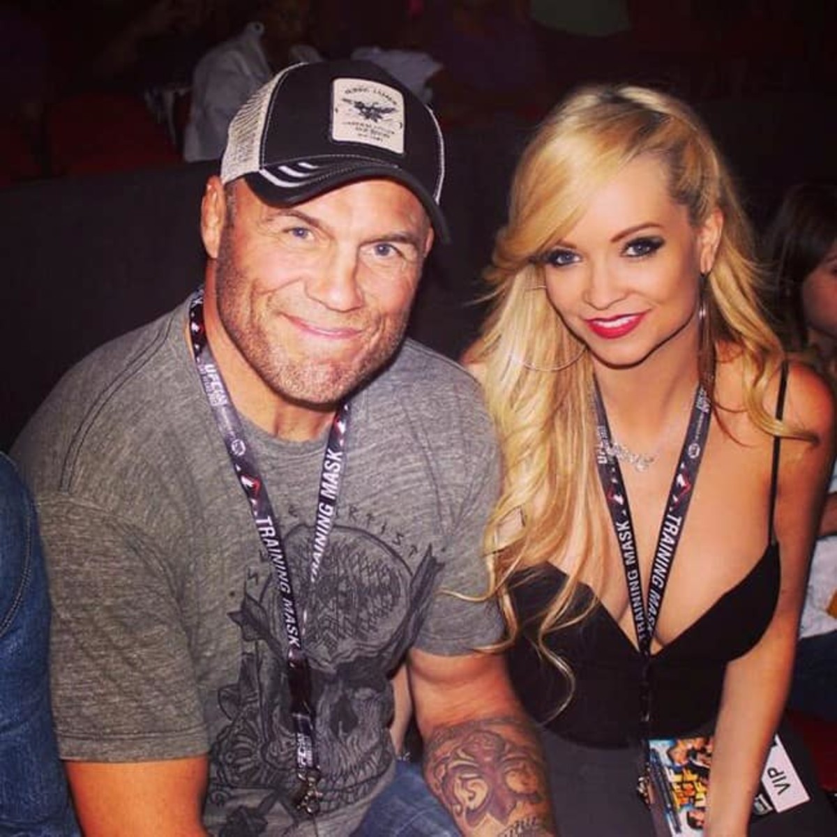 Mindy Robinson— the girlfriend of Randy Couture
