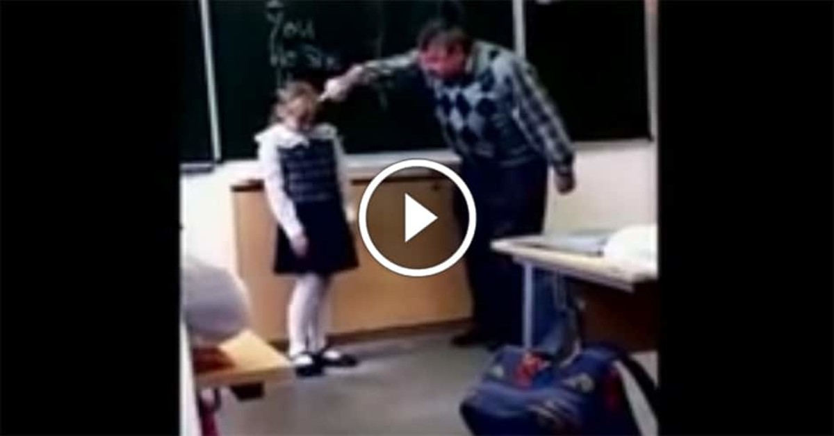 Bully teacher gets owned by young girl