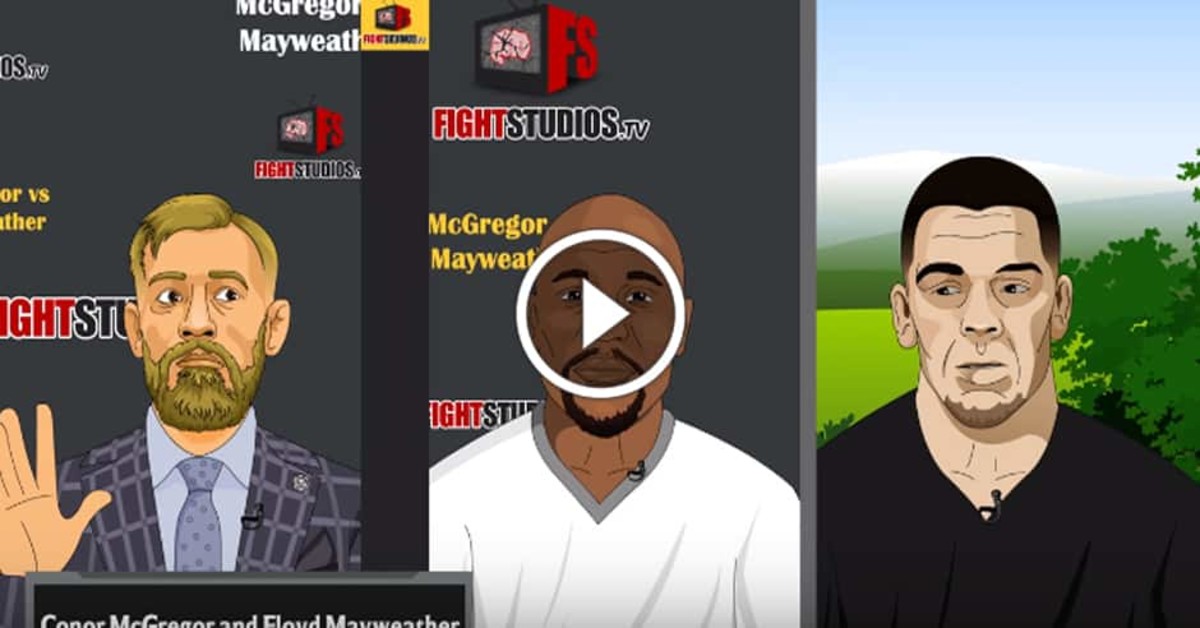 Conor McGregor, Floyd Mayweather and Nate Diaz get feisty in an interview