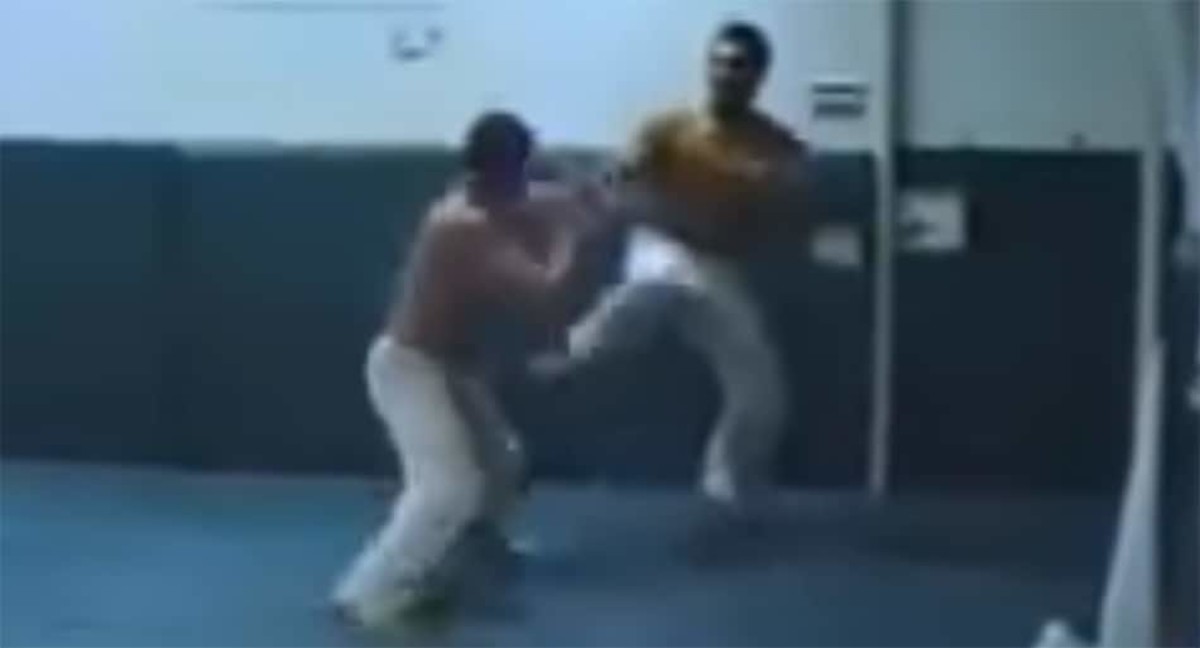Rare footage of Rickson Gracie vs. 6X Russian Judo champion