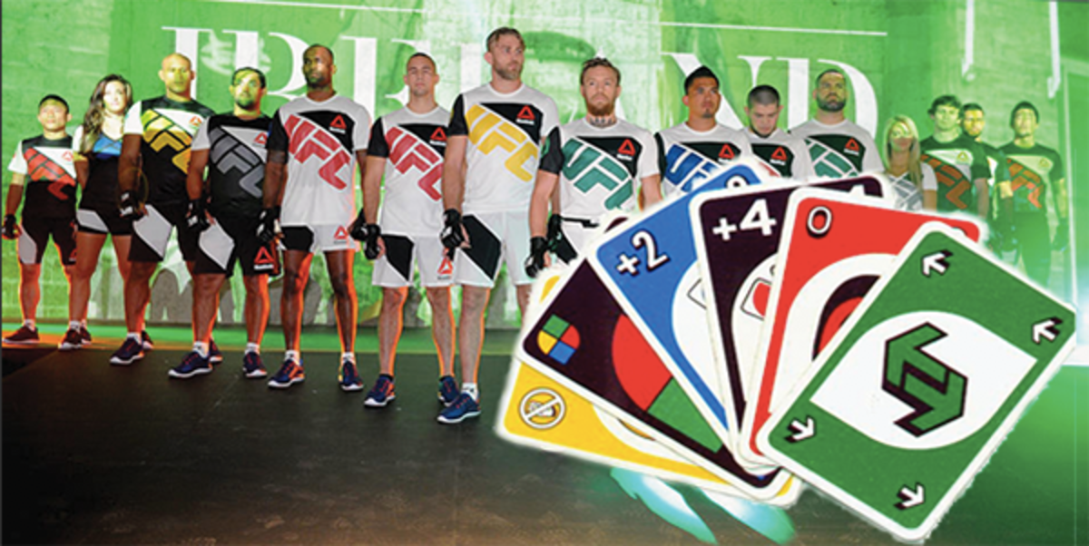 If your two favorite things are MMA and Uno, why not combine them?