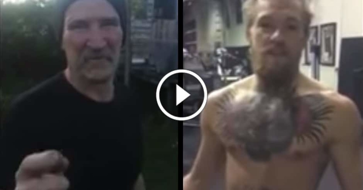 64 year old Irishman challenges Conor McGregor to muscle-ups