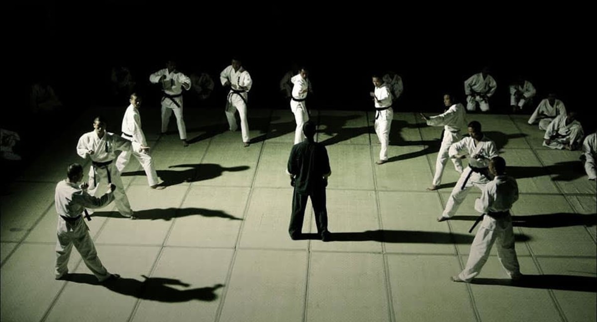 did ip man beat 10 black belts