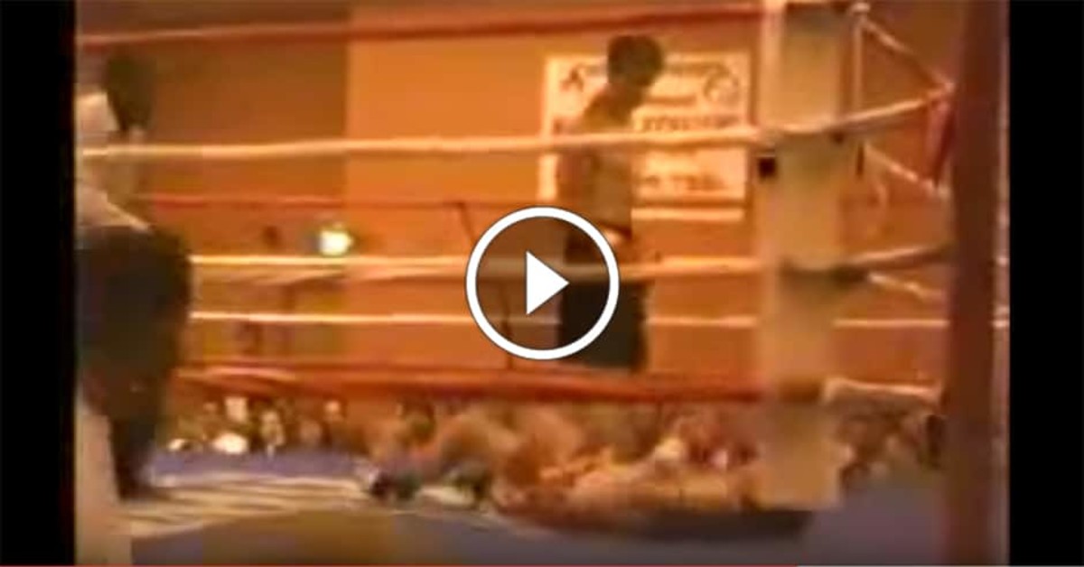 Muay Thai champion vs. Savate champion - quick KO