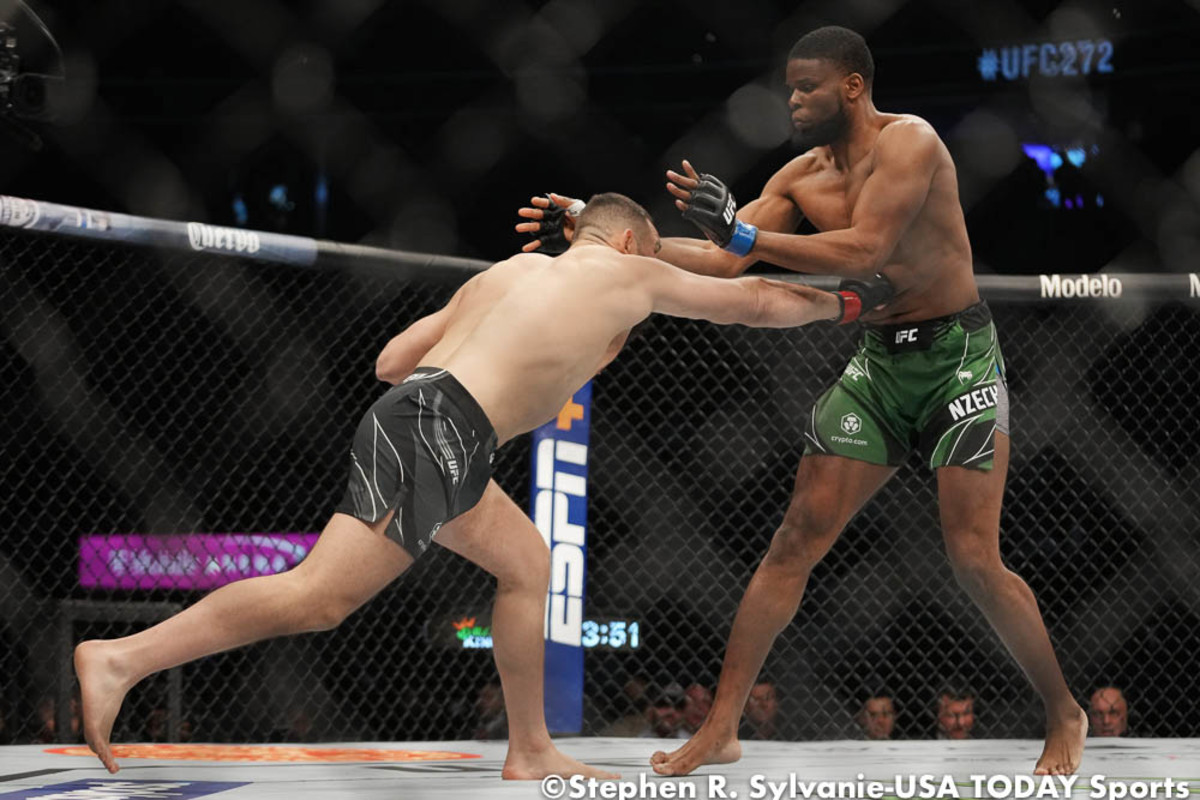UFC 272 photos: Nicolae Negumereanu def. Kennedy Nzechukwu - Mixed Martial  Arts