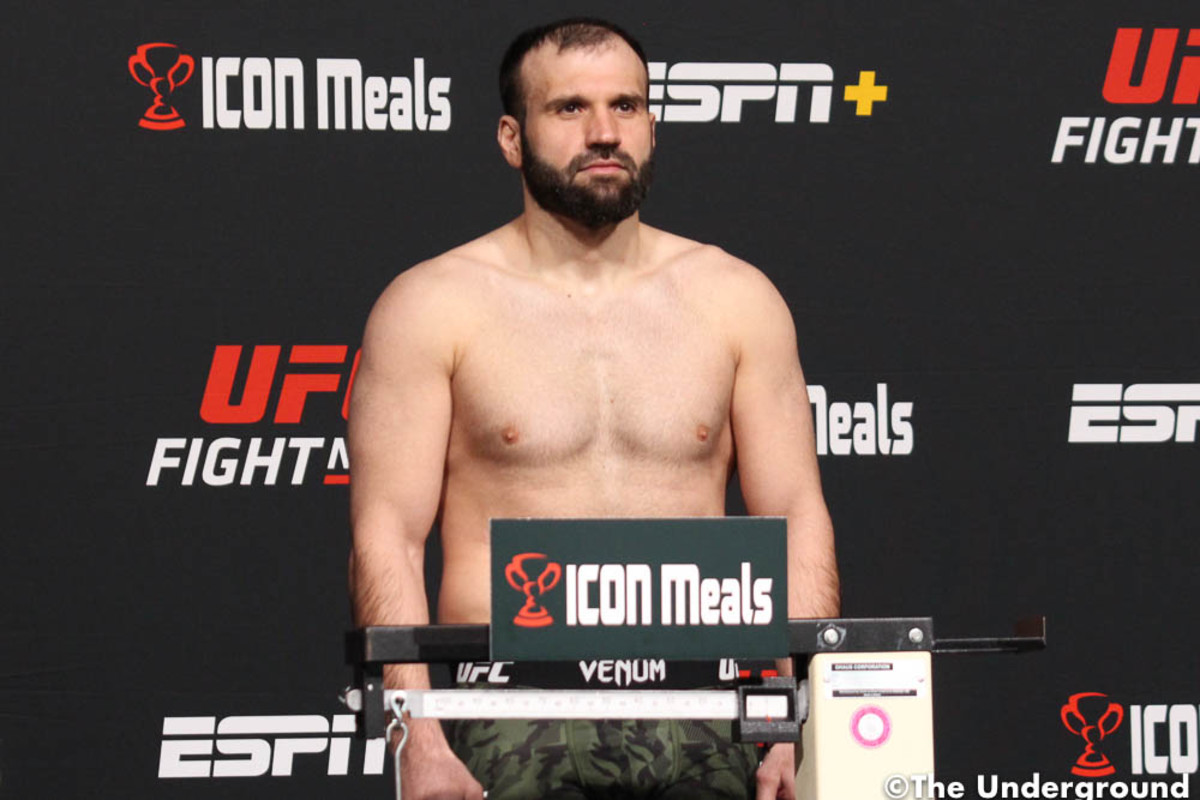 Photos UFC Fight Night 203 ceremonial weighins, faceoffs MMA