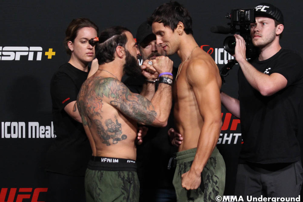 clay-guida-claudio-puelles-ufc-fight-night-205-official-weigh-ins