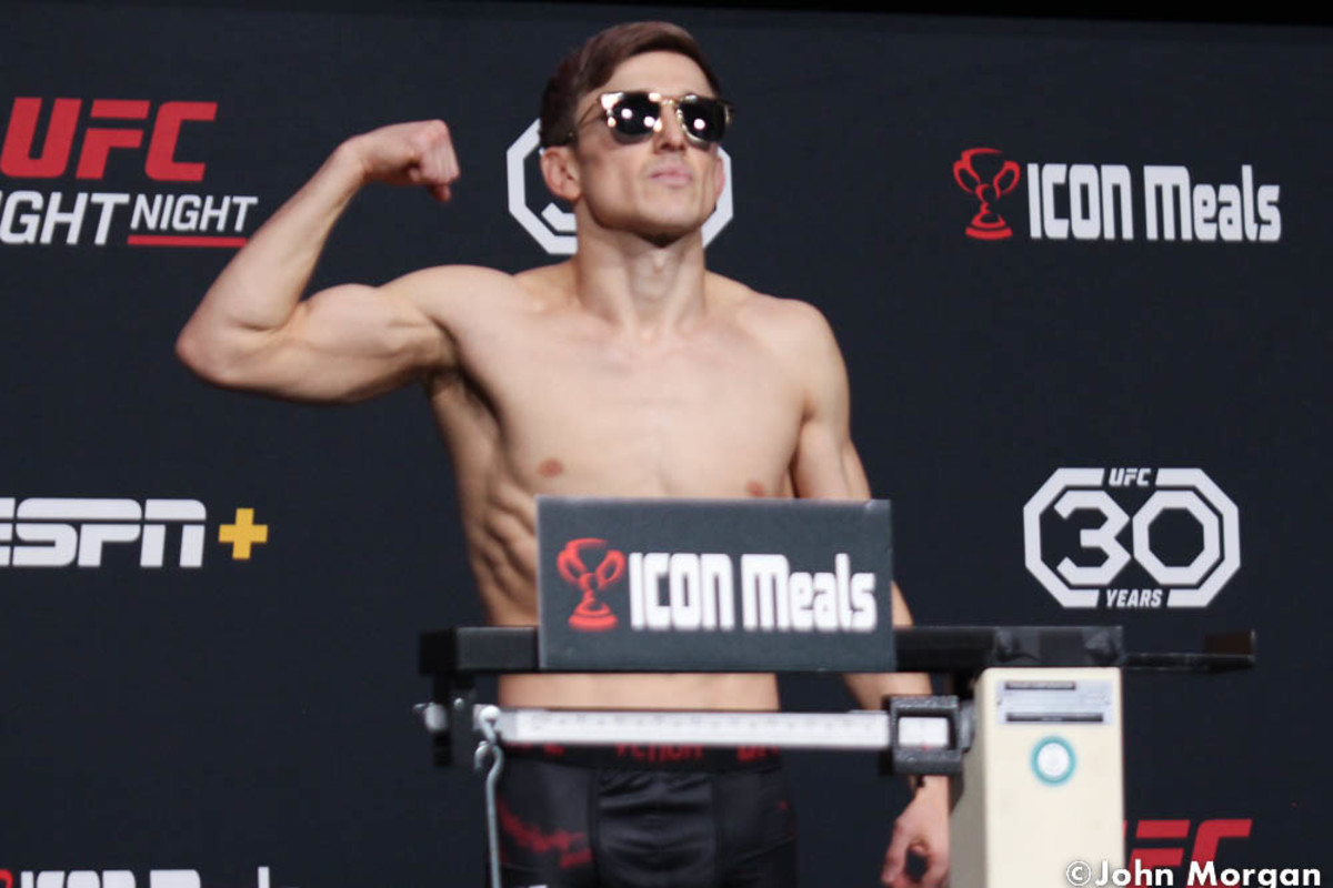 Photos UFC Fight Night 219 official weighins, faceoffs MMA Underground