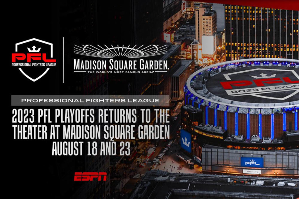 2023 PFL playoffs returns to The Theater at Madison Square Garden on