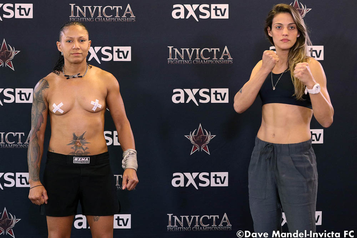 Photos Invicta FC 49 weighins, faceoffs MMA Underground