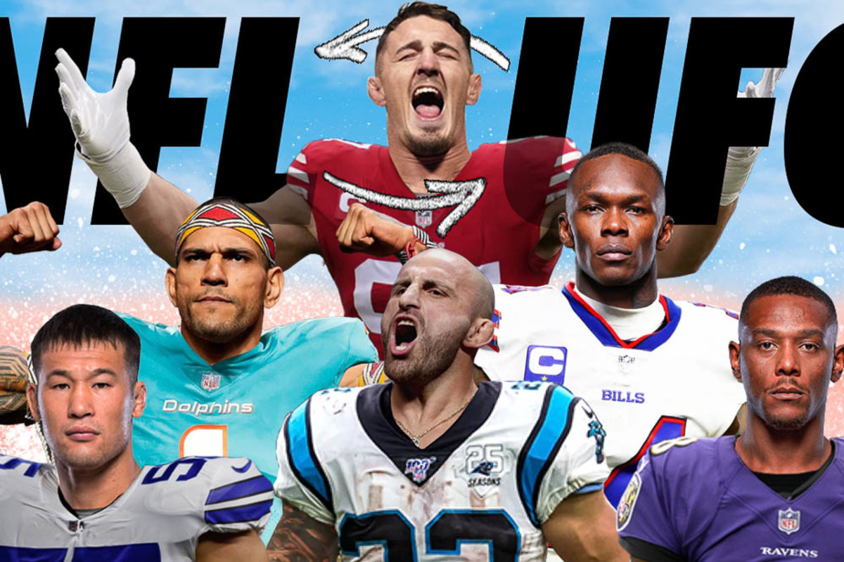 The Ultimate Crossover Placing the UFC's biggest stars on NFL rosters MMA Underground
